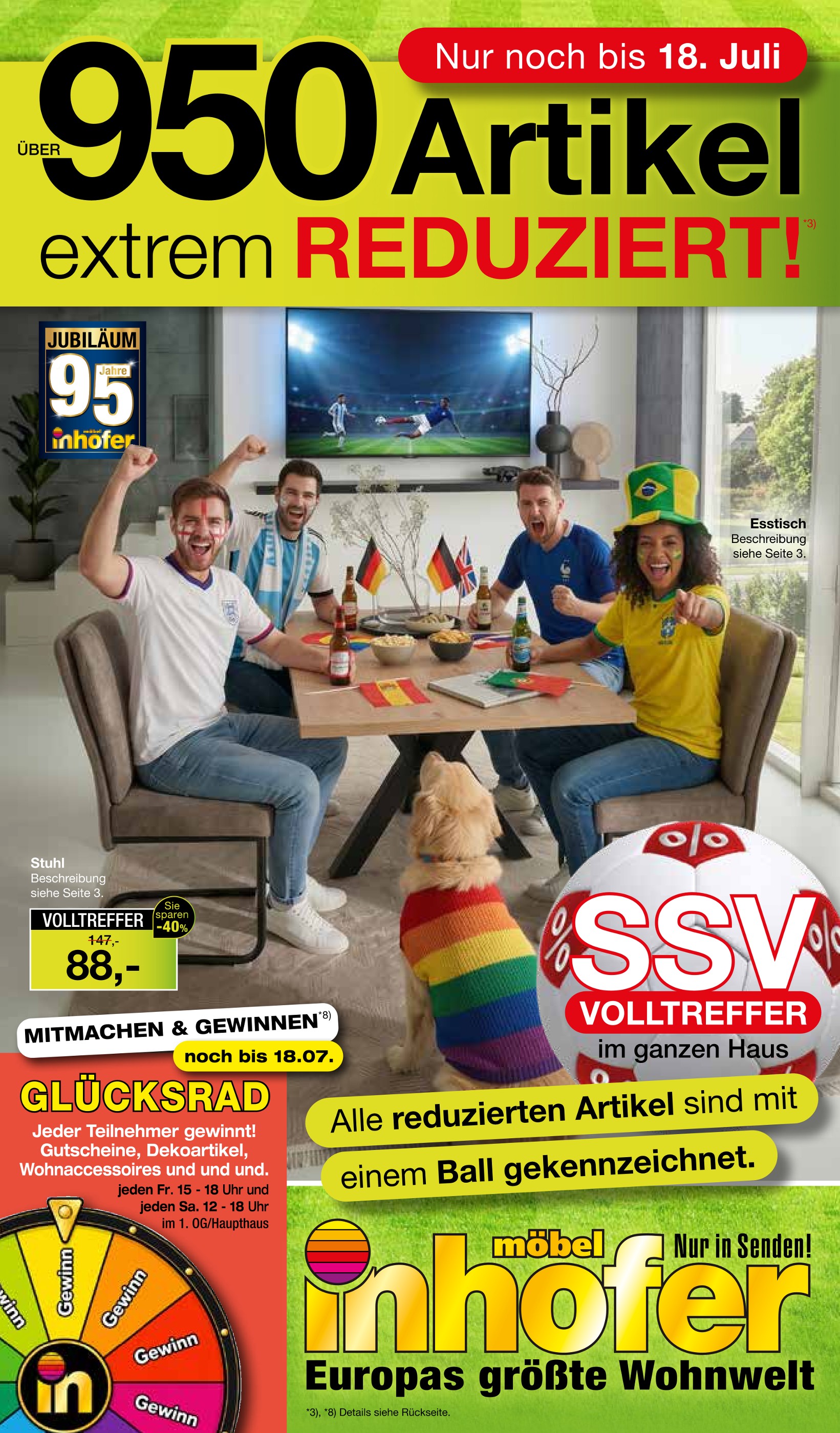Der aktuelle Möbel Inhofer Prospekt ÜBER 950 ARTIKEL EXTREM REDUZIERT!